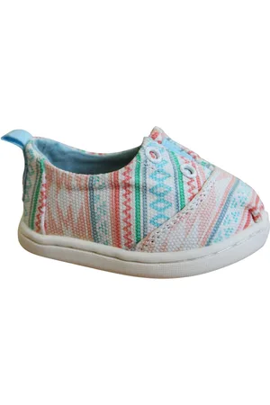 TOMS Childrens Unisex Lumin Tribal Espadrilles - Textile - Size UK 1.5