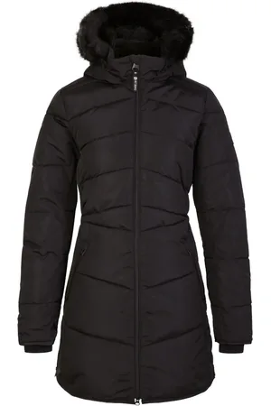 Dare 2B Womens Striking III Waterproof Padded Parka Coat - Leather - Size 12 UK