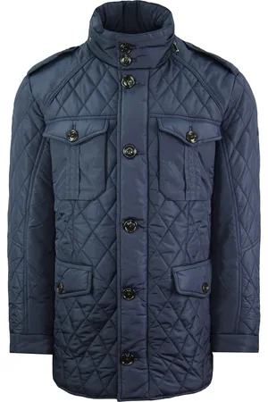 Hackett Winter Holborn Mens Coat Nylon - Size Large