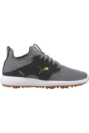 PUMA Ignite Power Adapt Cage Crafted Smooth Leather Mens Trainers 193825 06 - Size UK 9.5