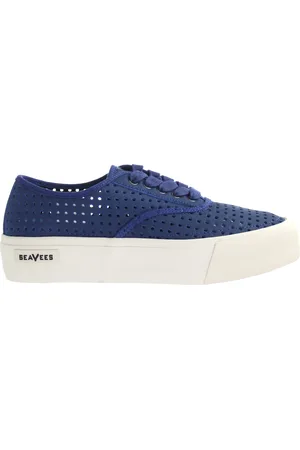 Seavees Legend Sneaker Platform Portal Womens Trainers Nubuck Leather - Size UK 4