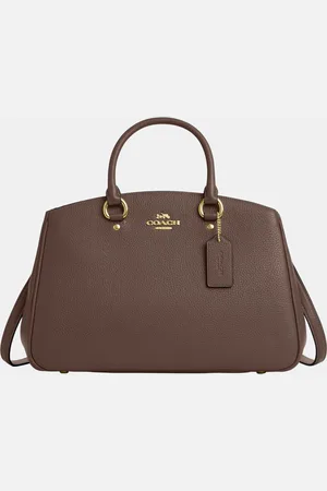 Coach Womens Savannah Carryall in Refined Pebble Leather - - One Size