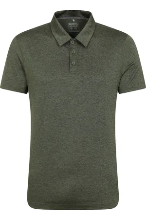 Mountain Warehouse Mens Deuce IsoCool Polo Shirt (Dark ) - Size Medium