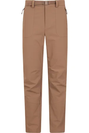 Mountain Warehouse Mens Grassland Belted Trousers - Size 34 Regular