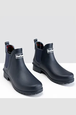 Barbour Wilton Womens Wellingtons - Cotton - Size UK 5