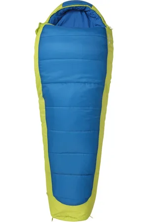 Mountain Warehouse Unisex Adult Microlite 1400 Right Zip Winter Mummy Sleeping Bag ( /Green) - One Size