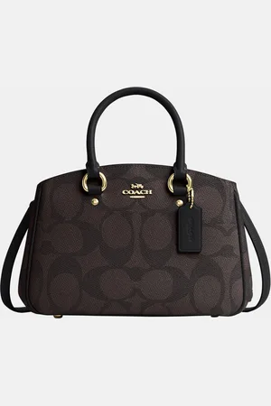 Coach Womens Savannah Small Carryall in Maxi Signature Canvas - - One Size