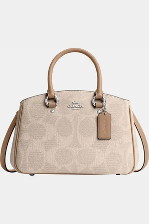 Coach Womens Savannah Small Carryall in Maxi Signature Canvas - - One Size