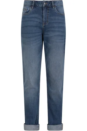 Mountain Warehouse Womens/Ladies Turned Up Hem Boyfriend Jeans - Size 16 UK