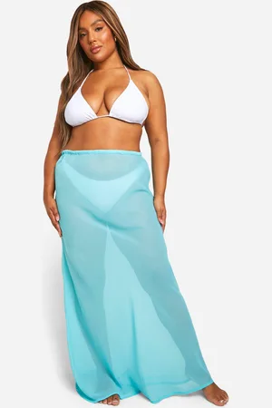 Boohoo Womens Plus Beach Maxi Skirt - - Size 18 UK