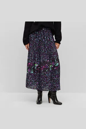 HUGO BOSS Womens C_Vlisse Skirt in Multi - - Size 4 UK