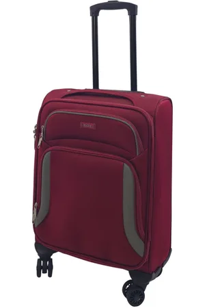 Infinity Unisex Soft Shell Cabin Suitcase 55 x 40 x 20 cm Lightweight Luggage Suitable for Easyjet, Ryanair - - One Size
