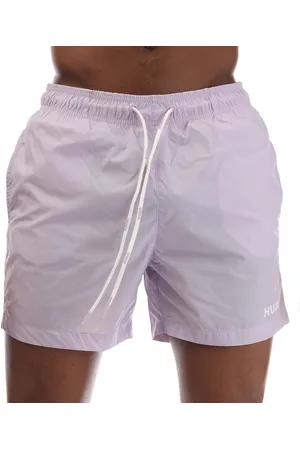 HUGO BOSS Mens Haiti Contrast Logo Swim Shorts in - Size Large