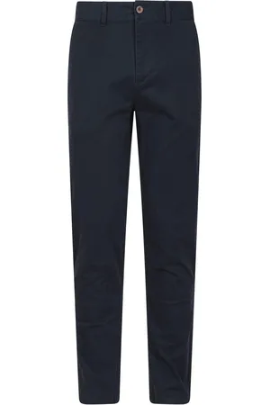 Mountain Warehouse Mens Woods Organic Cotton Chinos (Dark ) - Size 40 Regular