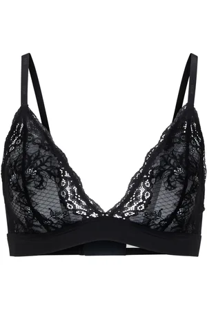 HUGO BOSS Womens Lace Triangle Bra in - Size Small