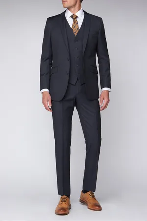 Scott Mens Pindot Waistcoat in - Size 44 Regular