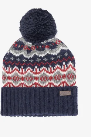 Barbour Case Fairisle Mens Beanie - - One Size