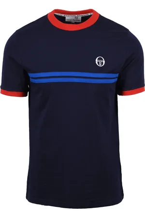 Sergio Tacchini Mens Supermac T-shirt /red - Size Large