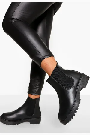 Boohoo Womens Chunky Chelsea Boots - - Size UK 8