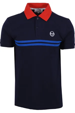 Sergio Tacchini Mens Supermac Polo /red - Size Medium