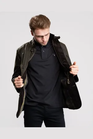 Barbour Lutz Mens Wax Jacket - - Size Medium