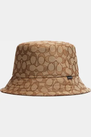 Coach Mens Signature C Jacquard Bucket Hat - - Size X-Small/Small