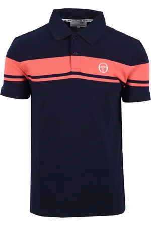 Sergio Tacchini Mens Young Line Polo /pink - Size Medium