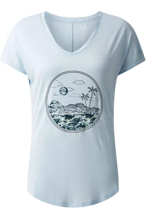 Dare 2B Womens/Ladies Serene Wave T-Shirt (Skyway) - - Size 20 UK
