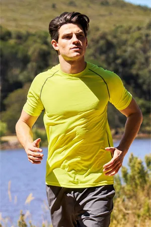 Mountain Warehouse Mens Aero II IsoCool T-Shirt (Bright ) - Size 4XL