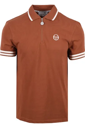 Sergio Tacchini Mens New Iceberg Zip Polo - Size X-Large