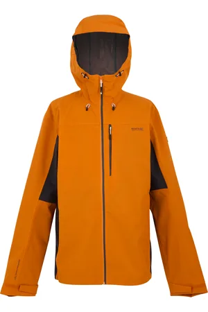 Regatta Mens Birchdale II Waterproof Jacket (Fox/Ash) - - Size X-Large