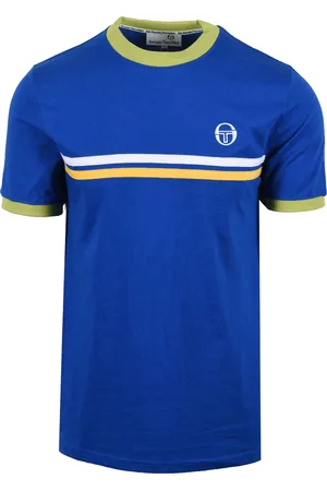 Sergio Tacchini Mens Supermac T-shirt /green - Size Medium