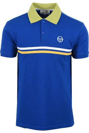 Sergio Tacchini Mens Supermac Polo /green - Size Large