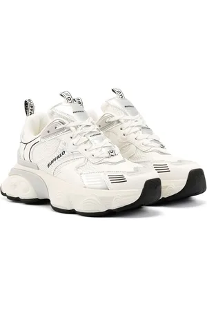 Buffalo Truck WoMens /Silver Trainers - Size UK 5