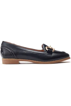 Moda In Pelle Womens Francoa Loafers Faux Leather - Size EU 41