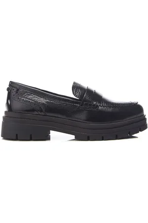 Moda In Pelle Womens Fabri Loafers Patent Leather - Size EU 37