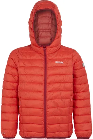Regatta Kids Unisex Childrens/Kids Marizion Hooded Padded Jacket ( Sky/Mineral ) - Size 13Y