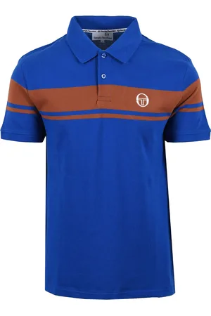 Sergio Tacchini Mens Young Line Polo /brown - Size X-Large