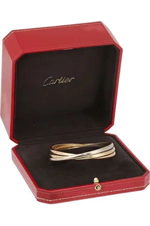 Cartier Pre-owned Womens Trinity Bracelet in 18K Gold - - One Size