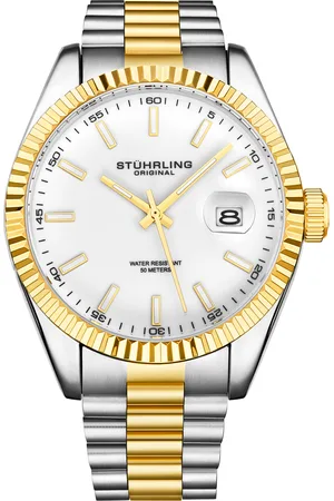 Stuhrling Mens Lineage 3935 Quartz 42mm Classic - - One Size