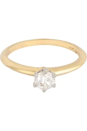 Tiffany & Co. Pre-owned Womens Setting Ring in 18K Metal - One Size
