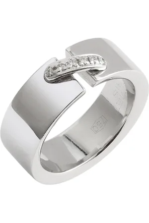 CHAUMET Pre-owned Womens Lien Ring in 18K White Gold - - One Size