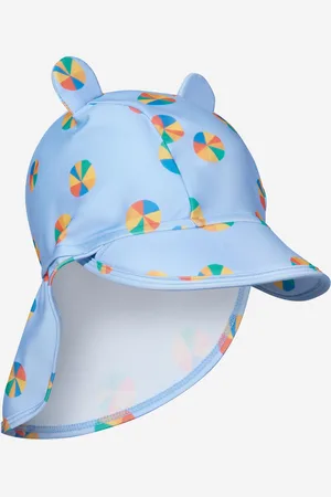 THE BONNIE MOB Baby Boys Beach Ball UV Sun Hat in - Size 4-5Y