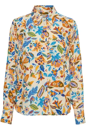 Part Two Womens blouse SabilaPW SH met all over print multi - Viscose - Size Medium
