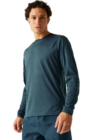 Dare 2B Mens Trackstand Long-Sleeved T-Shirt (Moonlight Denim) - - Size Small