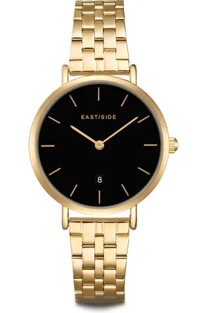 Eastside Womens Female Quartz Yellow Stainless Steel Watch Metal Composite - One Size