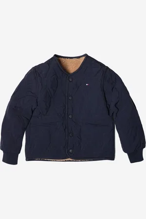 Tommy Hilfiger Boys Reversible Quilted Teddy Jacket in - Size 16Y
