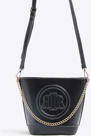 River Island Womens Crossbody Bag Chain Pu - One Size
