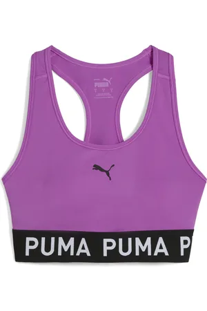 PUMA Womens 4KEEPS Elastic Sports Bra - - Size Medium
