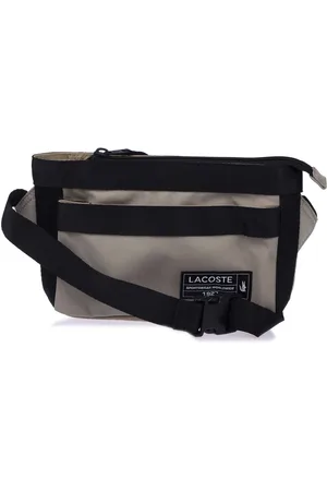 Lacoste Unisex Accessories Outdoor Croc Zippered Canvas Reporter Bag in - One Size